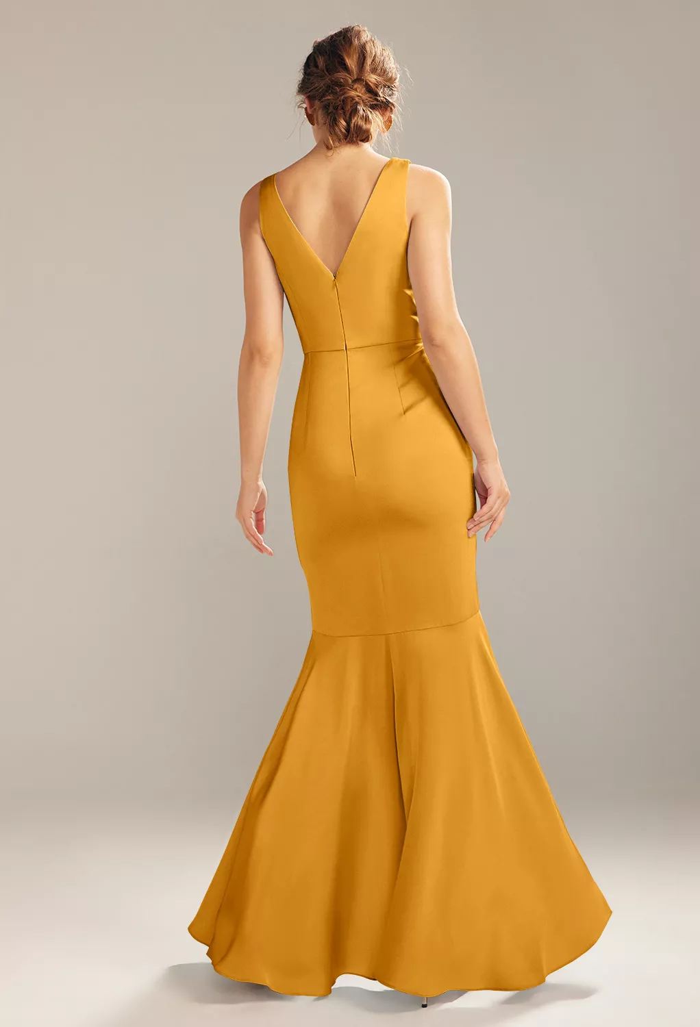 AW Adagio Mango  Plus Size Wedding Guest Dresses